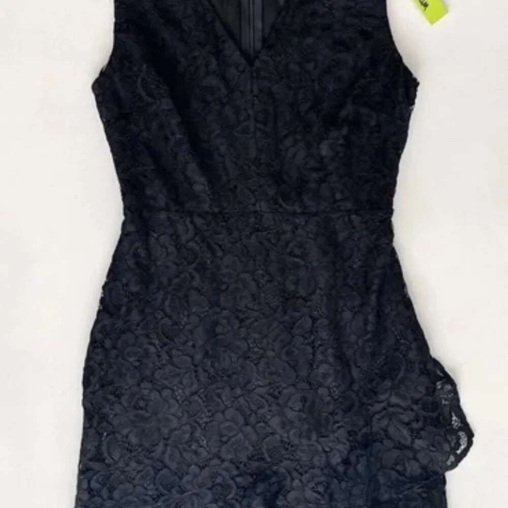 NEW! ✨SAM EDELMAN✨ Ruffle Tiered Lace Dress SIZE 0 - Picture 2 of 4